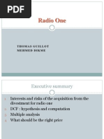 M&a Case 1 - Radio One Group2