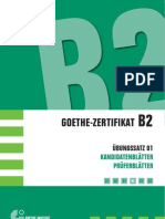 Goethe Certificat B2