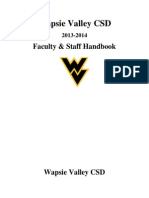 Wapsievalleycsdk12staffhandbook2013 14