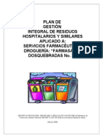 Manual Plan de Gestion Integral de Residuos-Drogueria San Jorge