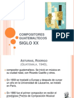 Compositores Guatemaltecos Siglo XX