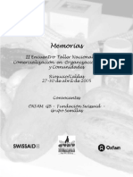 Comercialización en Organizaciones Locales Riosucio