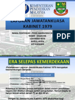 Laporan Jawatankuasa Kabinet 1979