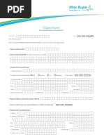 Claim Form