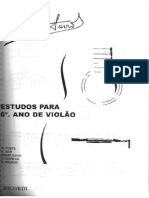 Estudos para o 6º de Violão - Isaias Sávio