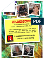 The Jazz Soiree Presents: Kaleidoscope - An Adventure of Jazz Improv