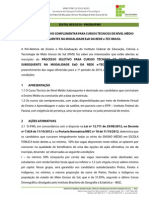 Rede e Tec Estudantes Edital No 003 2014 Edital 003 2014 Abertura