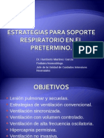 Estrategias de Ventilacion