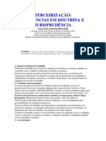 TEXTO 36 2013 Terceirizacao - Tendencias em Doutrina e Jurisprudencia