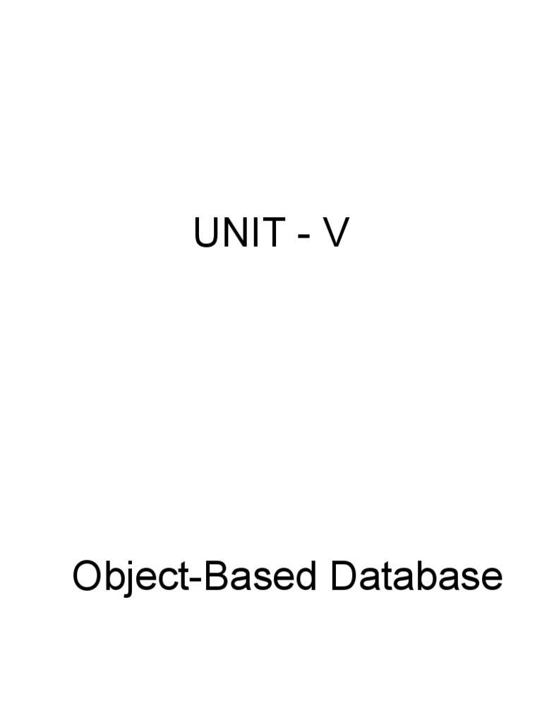 Object Based Database | PDF | Xml Schema | X Path