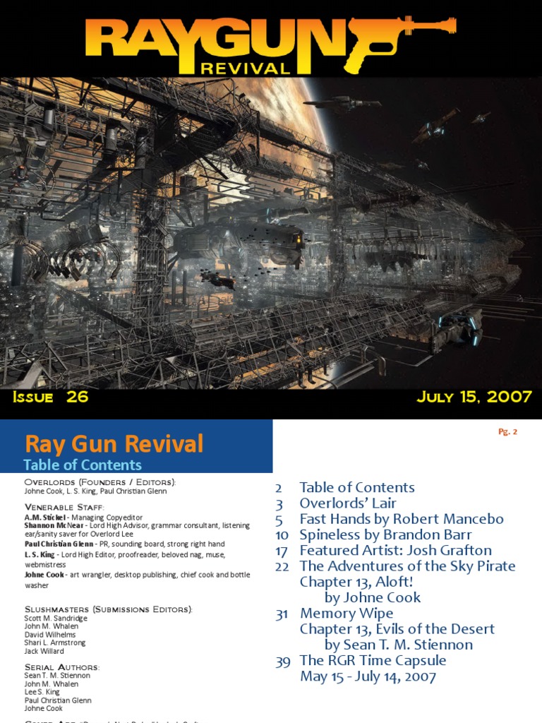 Ray Gun Revival magazine, Issue 26 Nature