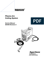 Hypertherm Powermax 600 Service Manual 803400r2 en