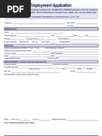 Employment Application (PDF Format)