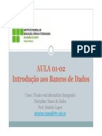01 Introducao Aos Bancos de Dados