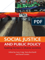 Social Justice and Public Policy - Seeking Fairness in Diverse Societies (Gordon D. - Craig G. - Burcgardt T., 2008)