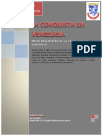 ENSAYO - La Conquista en Venezuela