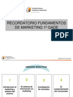 Resumen Fundamentos de Marketing 1º GADE PDF