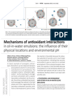 Mechanisms of Antioxidant Interactions Inform 2013