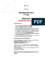DIREITO GV REDACAO Grade Correcao Ingr 2013 PDF