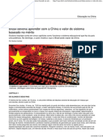 Brasil Deveria Aprender Com A China o Valor Do Sistema Baseado No Mérito - Educação - Notícia - VEJA