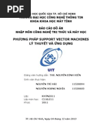 Download Machine Learning K thut SVM by Nguyn Hong Ngha SN208063738 doc pdf