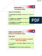 Sintaxe de Concordância - Aula 15 PDF