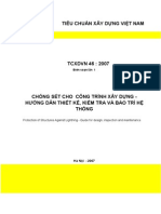 TCVN 46-2007 Chống sét cho công trình xây dựng - Hướng dẫn thiết kế, kiểm tra và bảo trì hệ thống