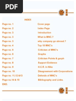 Download  Criticism and Defend of MNCs by VIKRANT KUMAR by Vikrant Kumar SN20807195 doc pdf