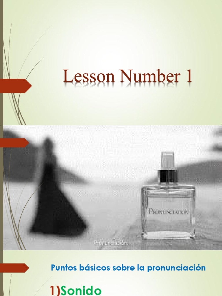 Lesson Number 1 | PDF | Artes del Lenguaje y Comunicación