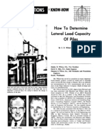 S.D. Wilson and D.E. Hilts - How To Determine Lateral Load Capacity of Pile