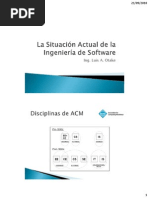 La Situación Actual de La Ingeniería de Software