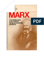Karl Marx-Contribucion a La Critica de La Economia Politica-Siglo Xxi Ediciones (2007)