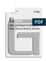 guide de redaction Éditions du CRP