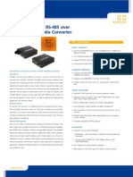 RS-232 / RS-422 / RS-485 Over Fast Ethernet Media Converter: ICS-100 ICS-102 ICS102-S15