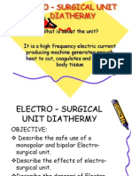 Electro - Surgical Unit Diathermy