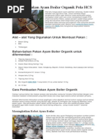 Download Membuat Pakan Ayam Boiler Organik Pola HCS by Muhammad Irfai SN208099500 doc pdf