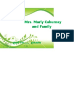 Mrs. Marly Caburnay and Family: Good For - Persons