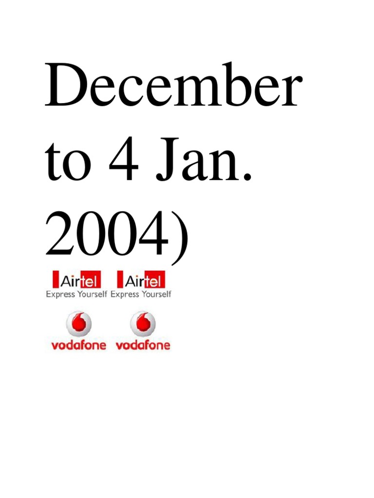 December To 4 Jan | PDF