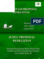 Presentasi Proposal