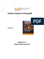 Pentaho Analytics For Mongodb: Chapter No. 3 "Using Pentaho Instaview"