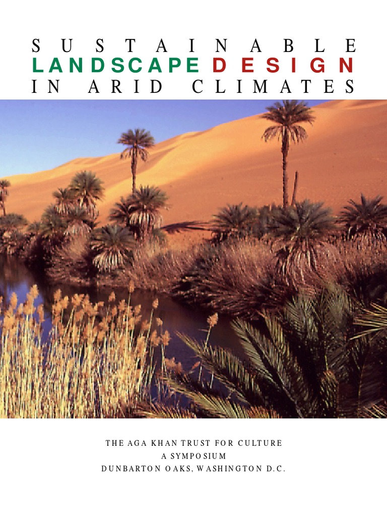 (Architecture) Sustainable Landscape Design in Arid Climates | PDF