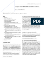 Elementos traza-A-Metodología recomendada para la medición del contenido de cobre en especímenes biológicos (2002)