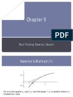 Chapter 5 - Root Finding Newton, Secant