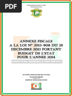 Annexe Fiscale 2014