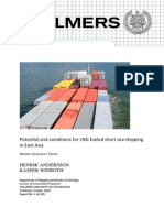 B - Potential and Conditions for LNG Fuelled Short Sea Shipping in East Asia (LNG as Bunker)