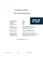 Production of ICD-11: The overall revision process