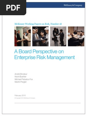 18 A Board Perspective On Enterprise Risk Management Hedge Finance Risk
