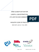 AREA CLASSIFICATION For Landfill Gas Extraction Utilisation and Combuction