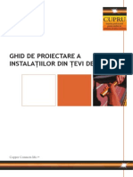 Ghid_de_proiectare Instalatii Tevi de Cupru