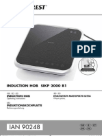 Silvercrest SIKP 2000 B1 επαγωγική εστία Induction Hob.pdf